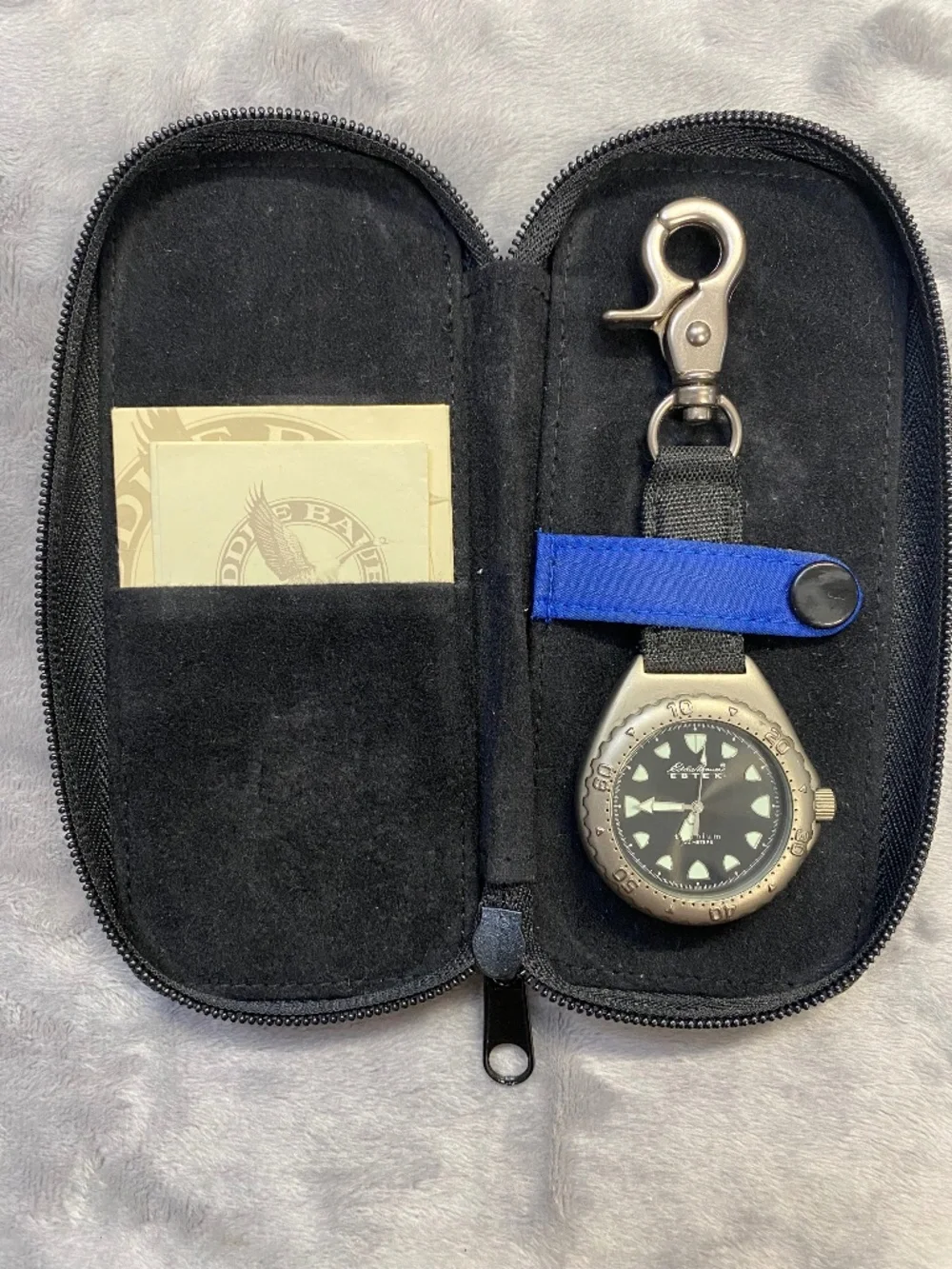 Eddie Bauer Ebtek Titanium Pocket Watch
